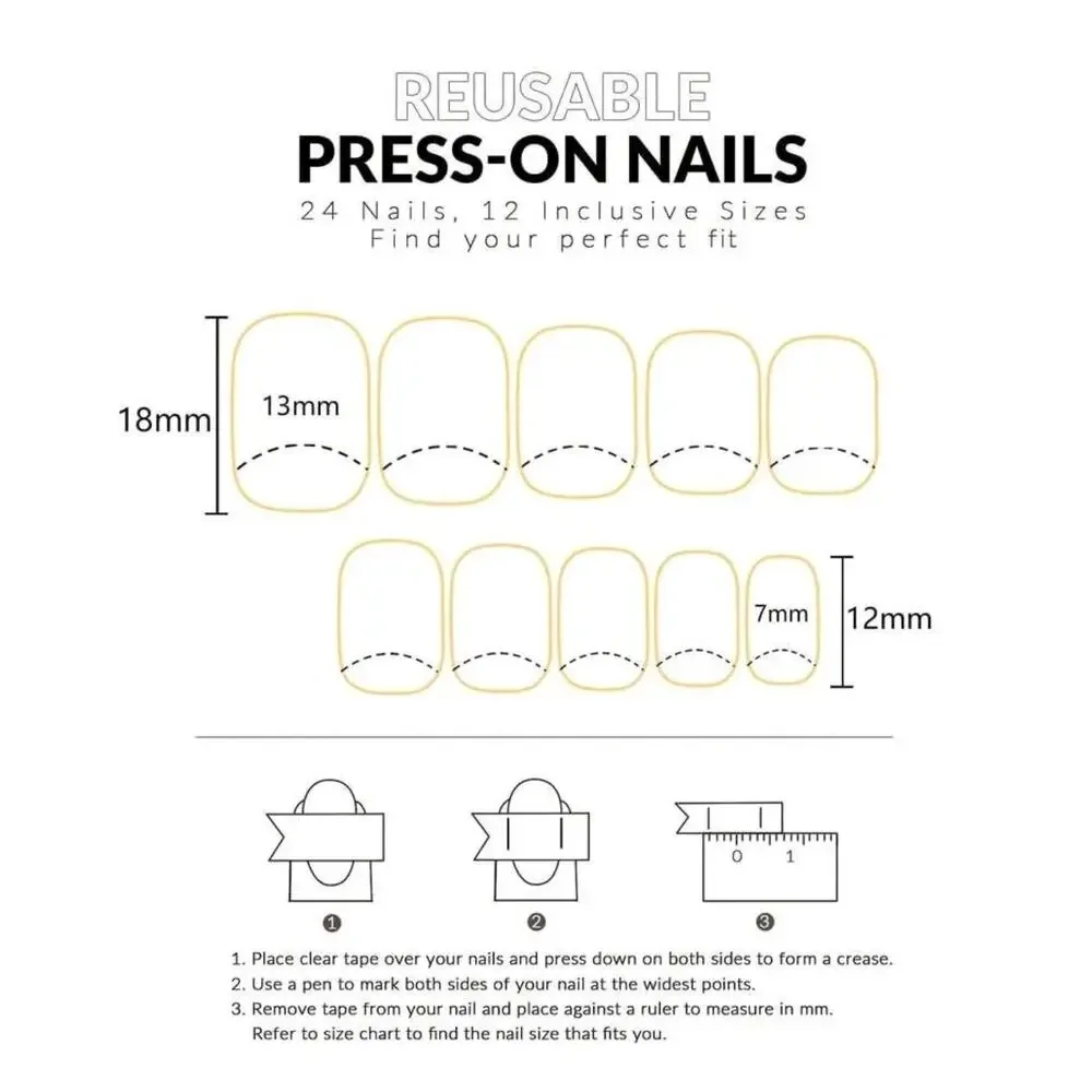 24Pcs Mint Green Daisy Fliral Press On Nails Short Square Glossy False Nails New